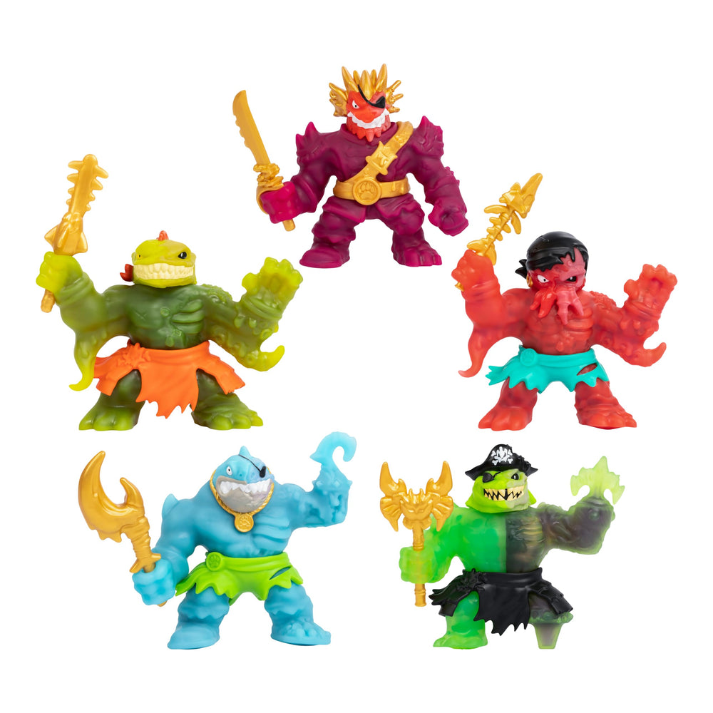 Heroes of Goo Jit Zu Ill Eel figure enhances underwater play scenes.
