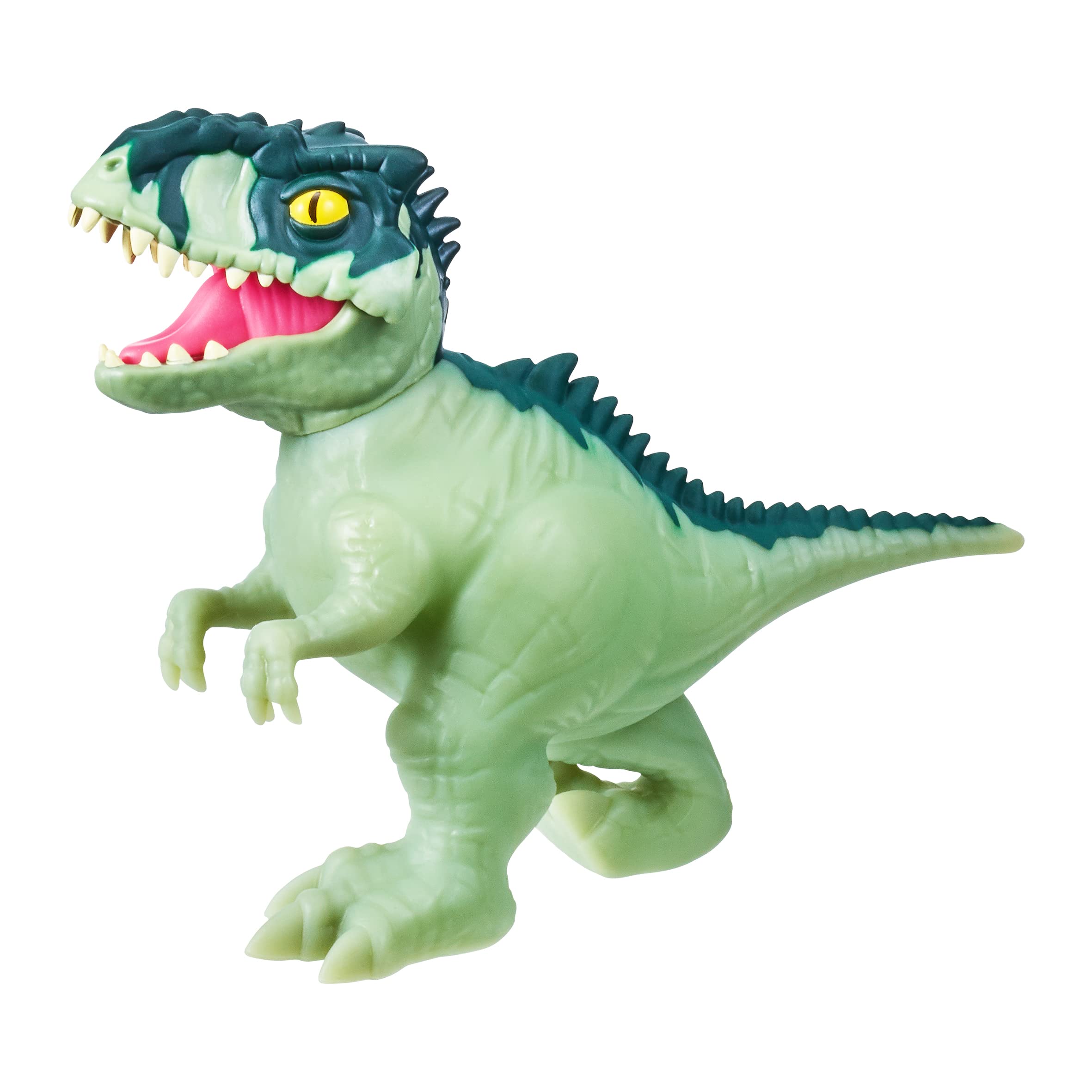 Heroes of Goo Jit Zu Giganotosaurus full-body pose showing 3x stretch for imaginative play.
