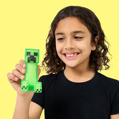 Creeper figure stretches up to three times its size for dynamic play.