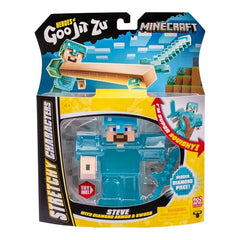 Steve with Diamond Armor and Sword shows hidden Diamond Piece during squish play.