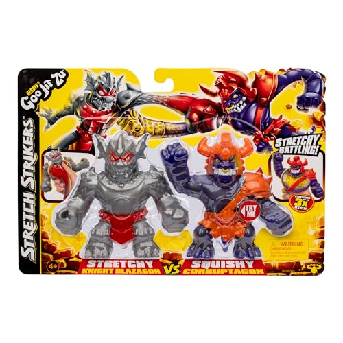 Heroes of Goo Jit Zu Stretch Strikers Versus Pack: Corruptagon goo-filled squishy combat