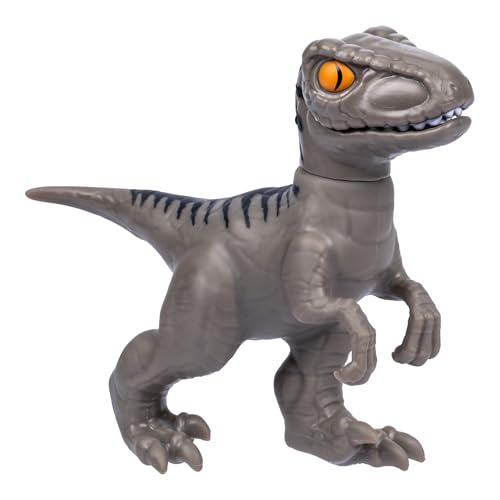 Velociraptor Rampage goo filling provides unique slow squish movement during play.