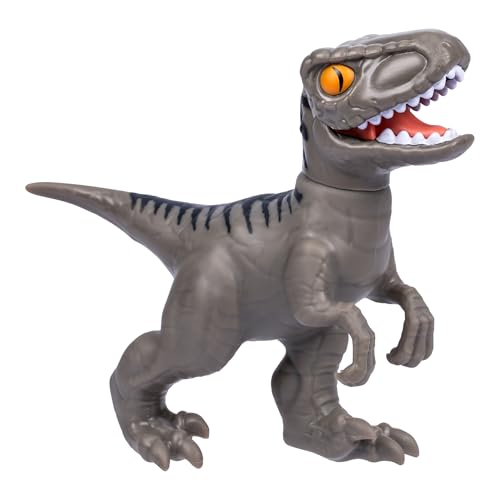 Heroes of Goo Jit Zu Velociraptor Rampage features mutant marble goo filling.