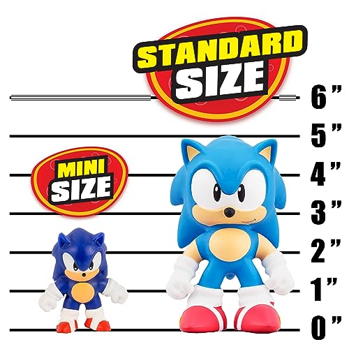 Knuckles figure flexing during dynamic stretch battles with Heroes of Goo Jit Zu