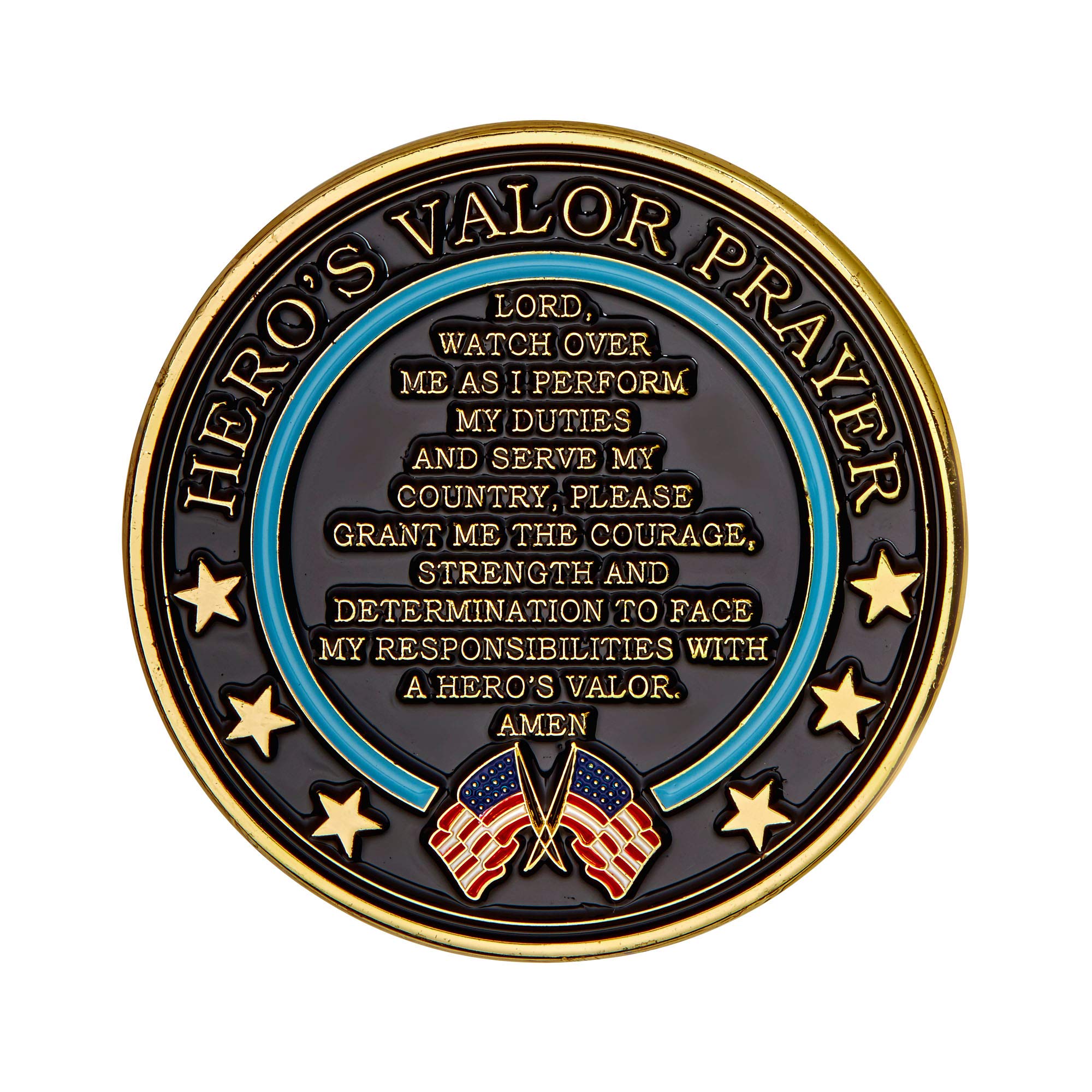 Hero's Valor protective pouch included keeps the coin secure and pristine