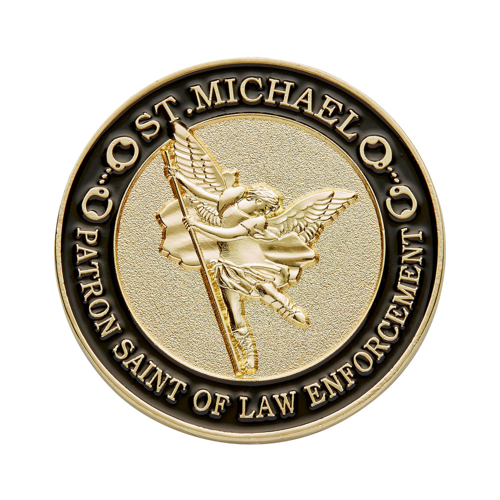 Hero's Valor coin reverse with thin blue line symbolizing duty, remembrance, and resilience
