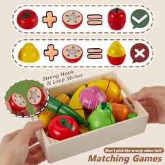 HERSITY fruit set includes banana, lemon, apple and pear for imaginative meals