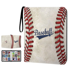 HESPLUS Baseball Card Binder with 900 pockets for organized storage.
