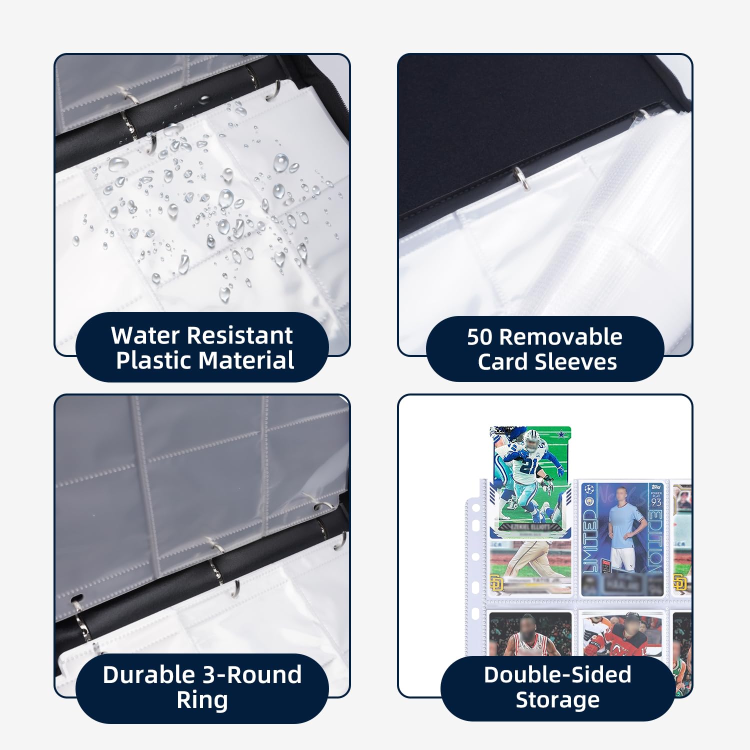 HESPLUS clear slots let you view card details without removing.
