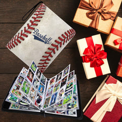 HESPLUS binder holds standard-sized cards including MTG and baseball.