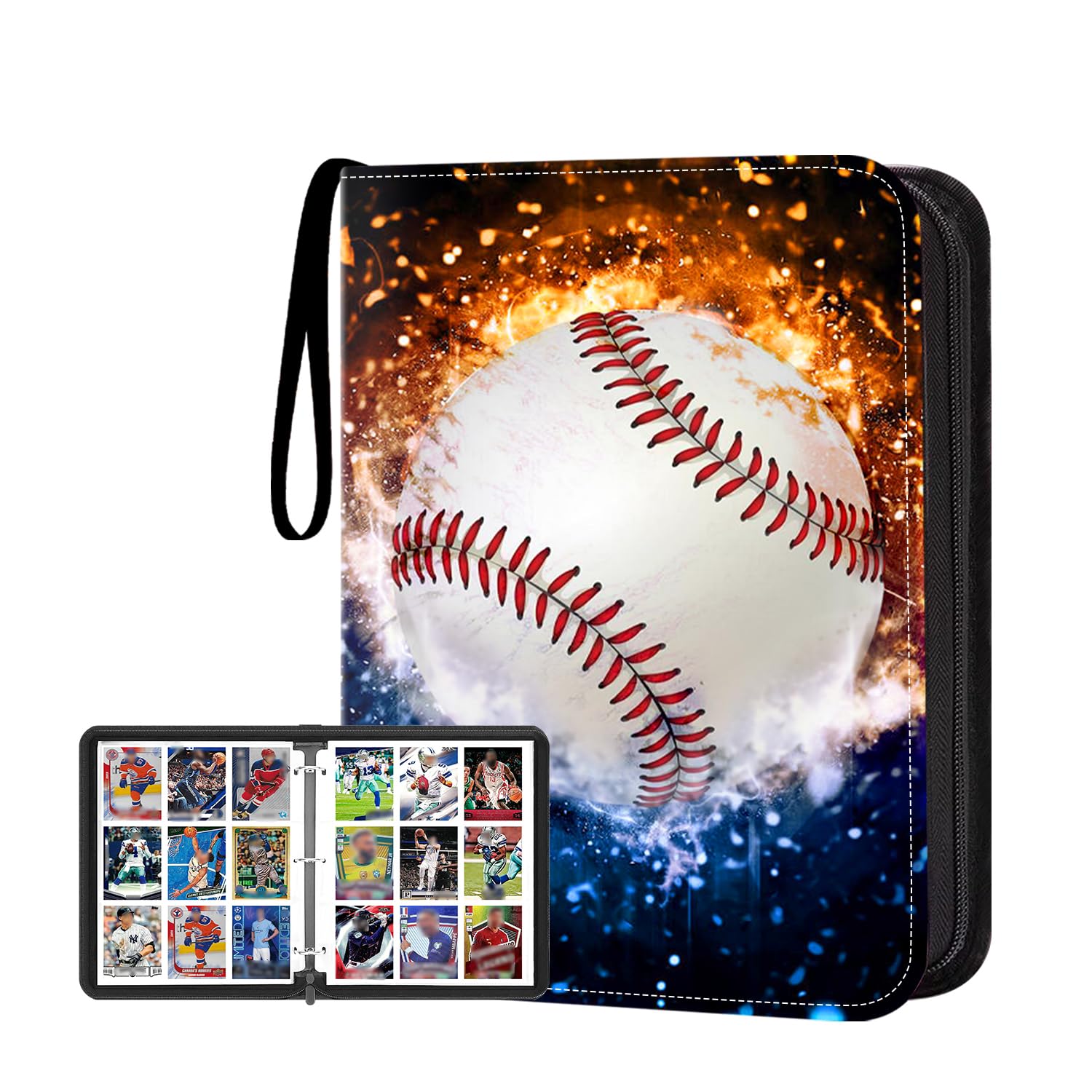 HESPLUS travel-ready binder protects and organizes collections on trips.
