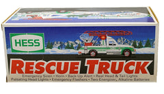 Hess 1994 Rescue Truck cab detail showcases dashboard and rugged styling