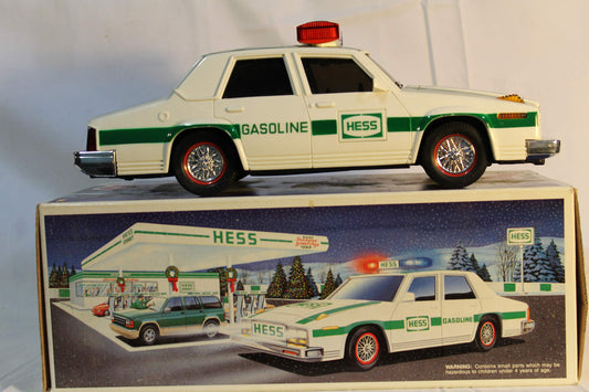 Hess Patrol Car 1993 front view highlighting classic styling