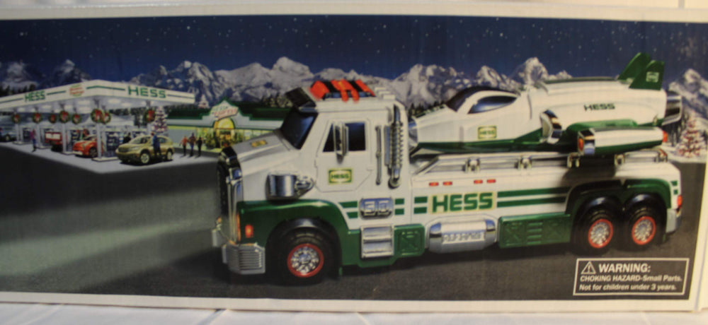 Hess toy set lights and sounds create immersive, action-packed storytelling moments.