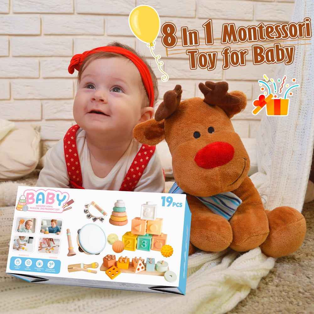 Hewaurorion neutral-toned wooden set fits stylish nursery decor