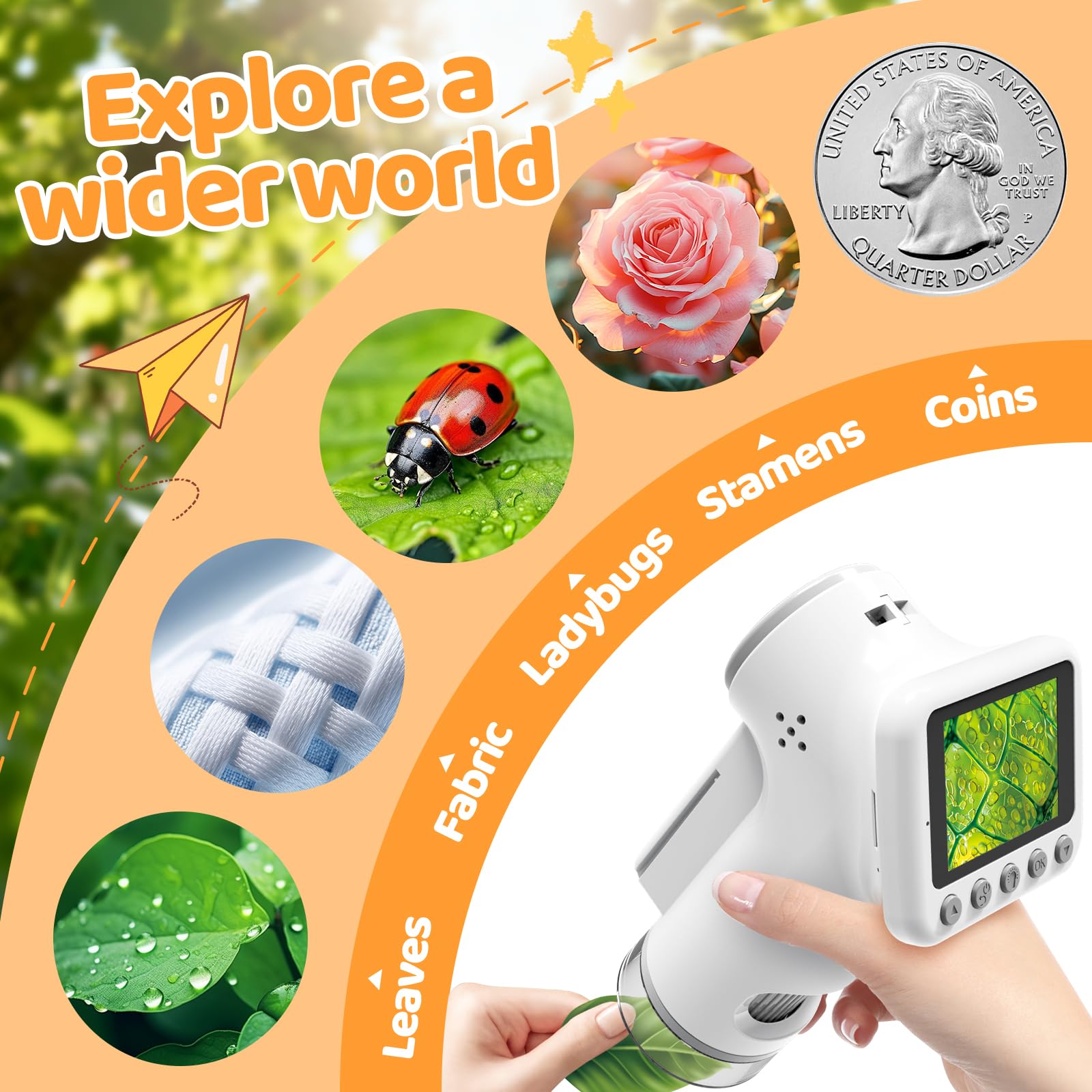 HEWEIMEI 48MP camera records crisp microscopic videos in real time