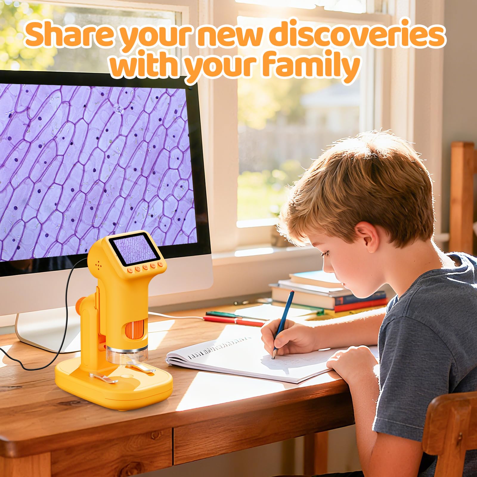 HEWEIMEI kids learning gift highlights playful science exploration for curious minds.