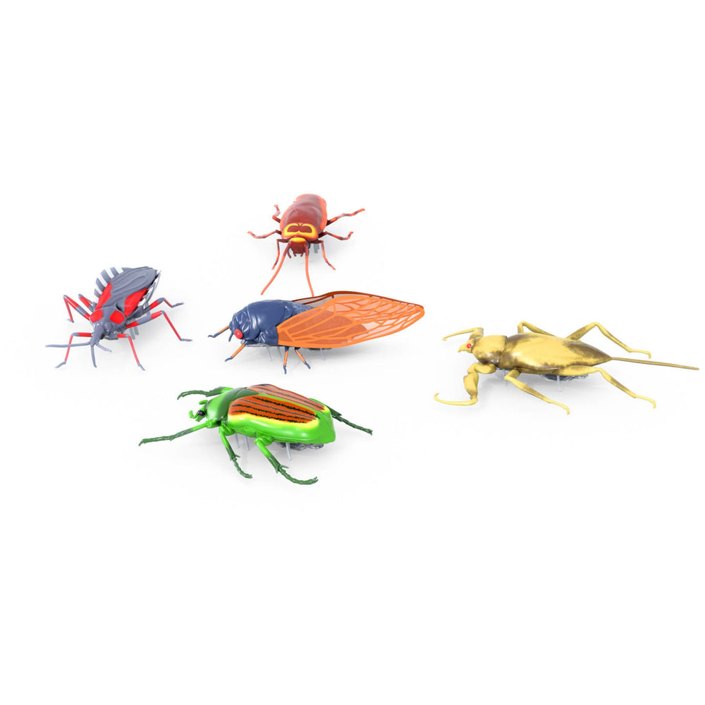 HEX BOTS Nano Real Bugs Water Scorpion crawling toy for tactile exploration.