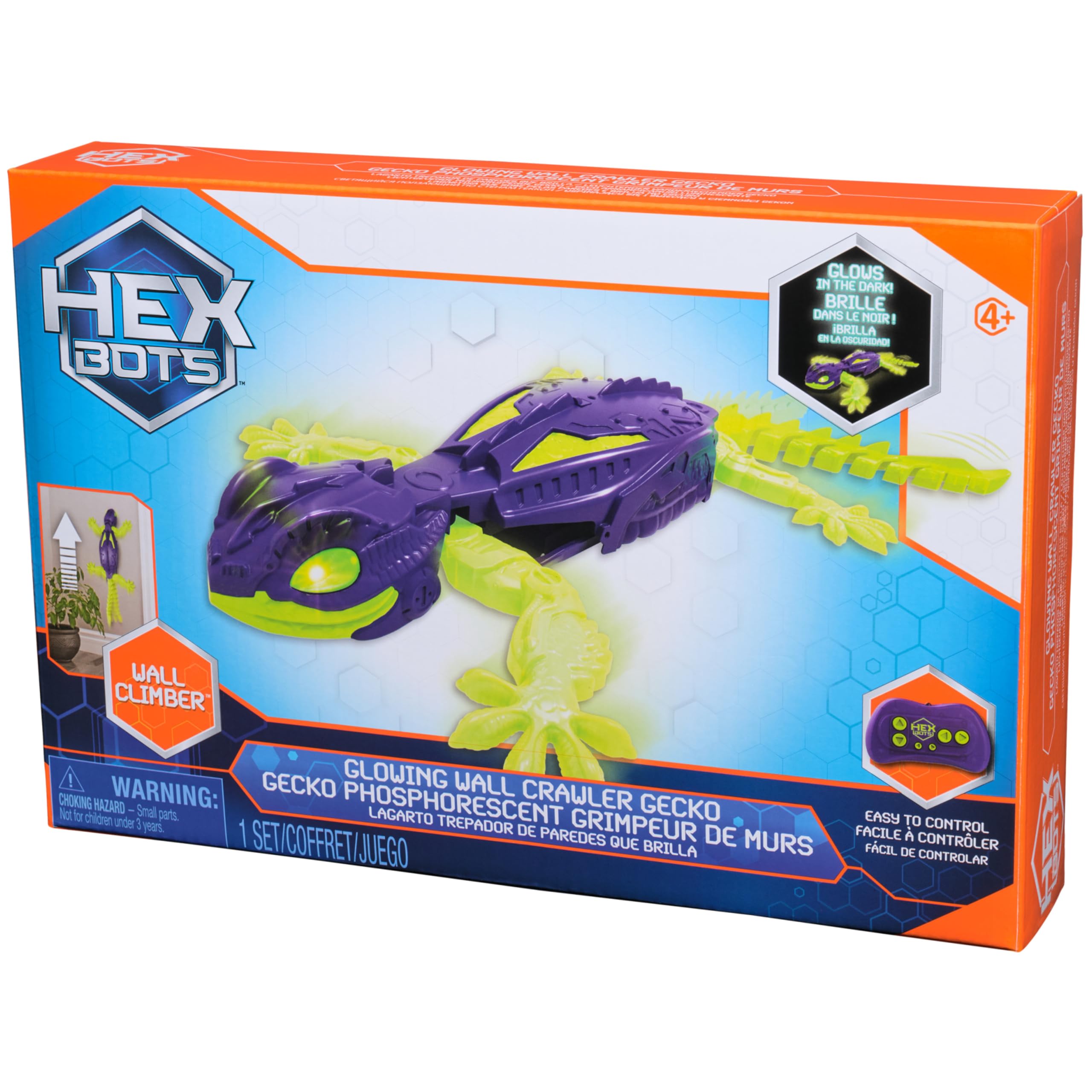 HEX BOTS wall climbing toy for kids aged 4 and up