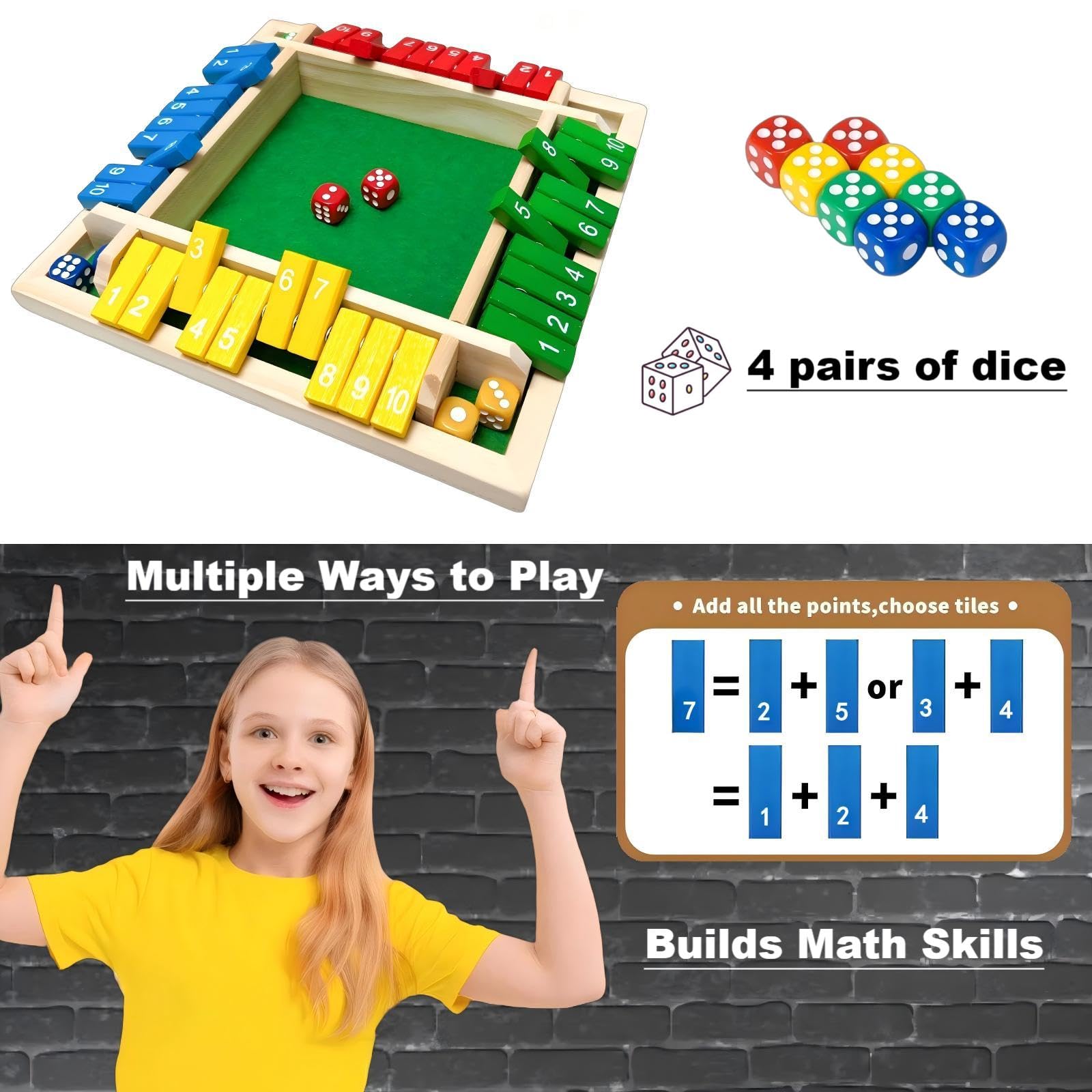 Hexablenzio Quiet felt lining keeps dice rolls quiet during rounds.