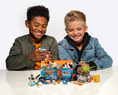 HEXBUG JUNKBOTS motorized parts enable motion and dynamic action.