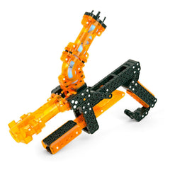 HEXBUG SwitchGrip Ball Shooter with 140+ snap pieces supports STEM-based construction.