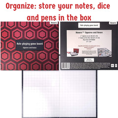 Hexers board erases with correctables for durable lines.
