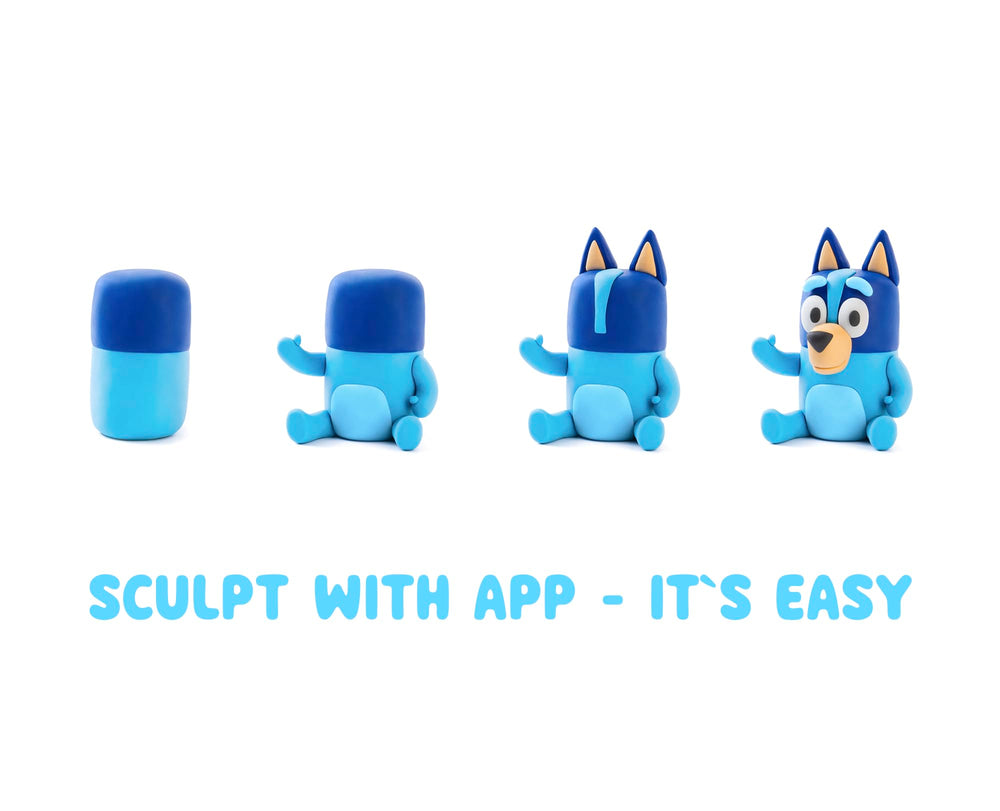 HEY CLAY kid-friendly, non-toxic clay ensures safe crafting.