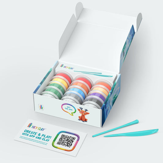 HEY CLAY set sculpting tools ready to shape imagination safely