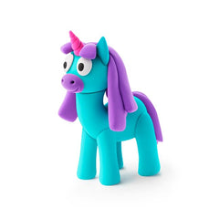 Hey Clay Unicorns air-dry clay dries in 24 hours for quick display.