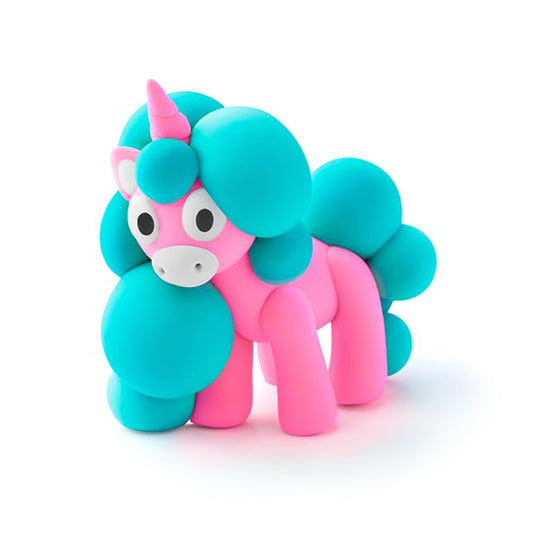 Hey Clay Unicorns six unicorn characters guide kids through imaginative, step-by-step creative play.