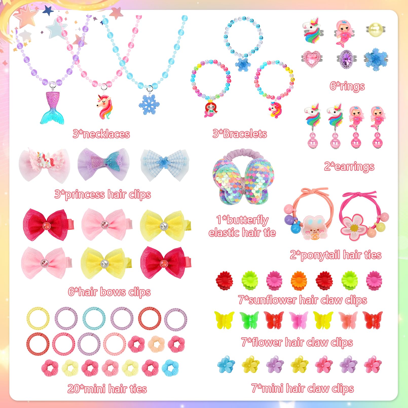 HEYDUOTON jewelry box mirror aids organization during dress-up