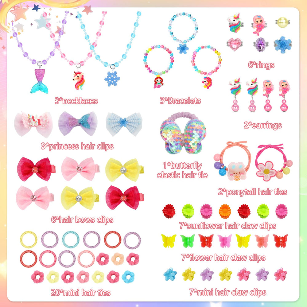 HEYDUOTON jewelry box mirror aids organization during dress-up
