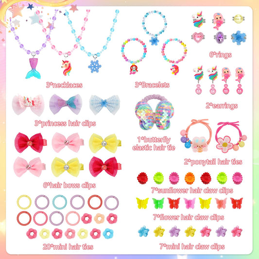 HEYDUOTON jewelry box mirror aids organization during dress-up