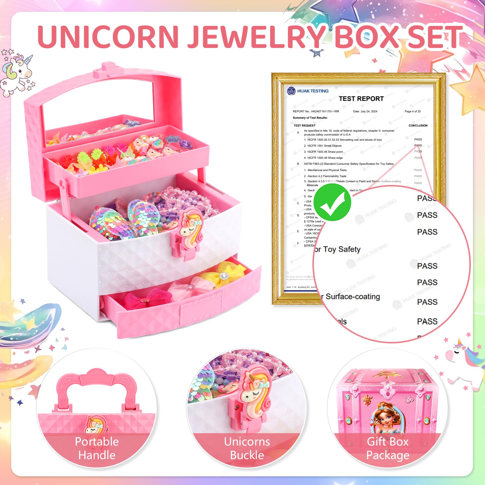 HEYDUOTON unicorn-necklace inspires imaginative outfits and play