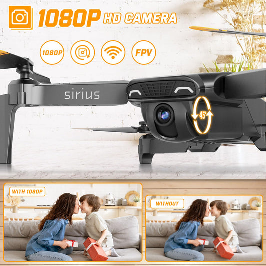 Heygelo Raven S90 1080p camera adjustable for clear aerial shots