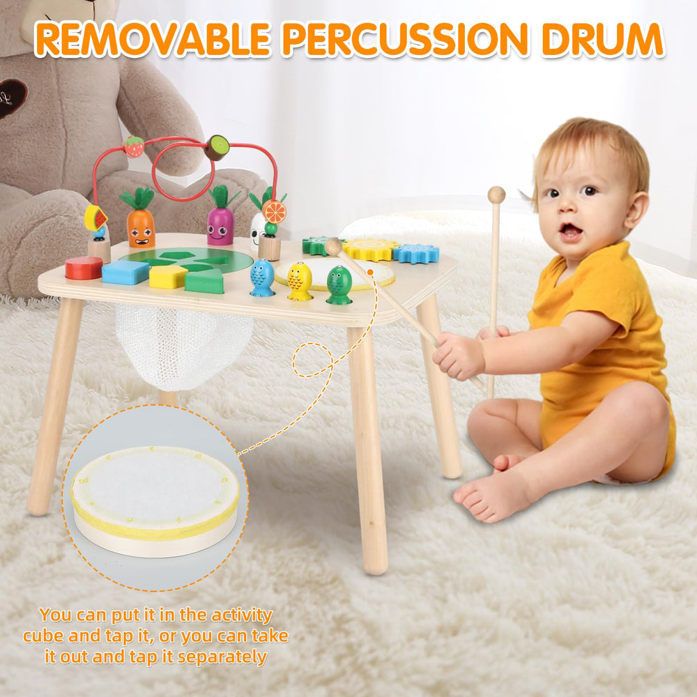 HEYLANDU shape matching activity reinforces pattern recognition skills.