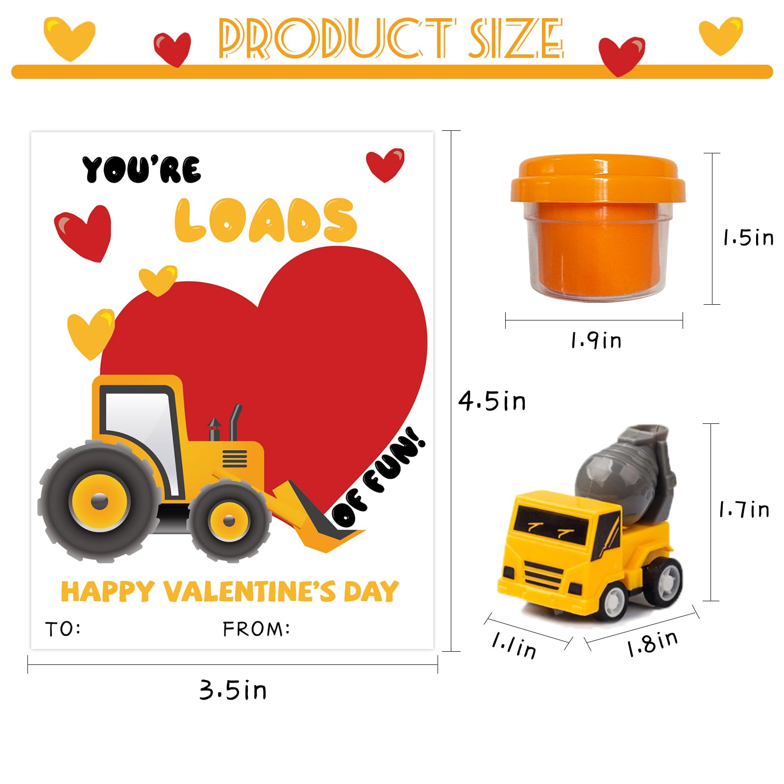 HEYMFTSY construction Valentine cards—perfect non-food exchange for classmates.