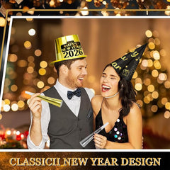 HEYPRIIL classic black-silver-gold NYE design enhances the party mood