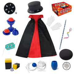 Heyzeibo Magic Kit for Kids with colorful props perfect for beginner tricks
