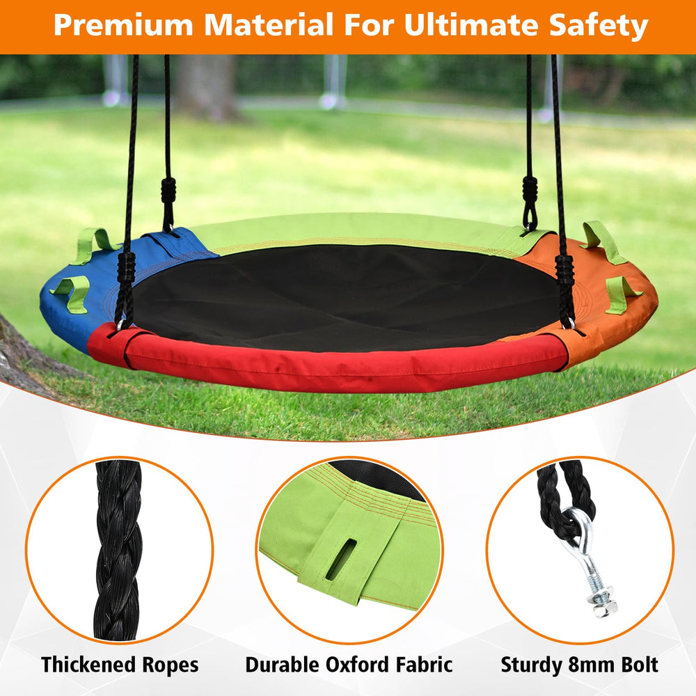 HeyZoo adjustable hanging straps provide quick secure installation