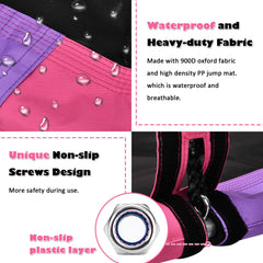 HeyZoo tear-resistant Oxford fabric withstands all-season use.