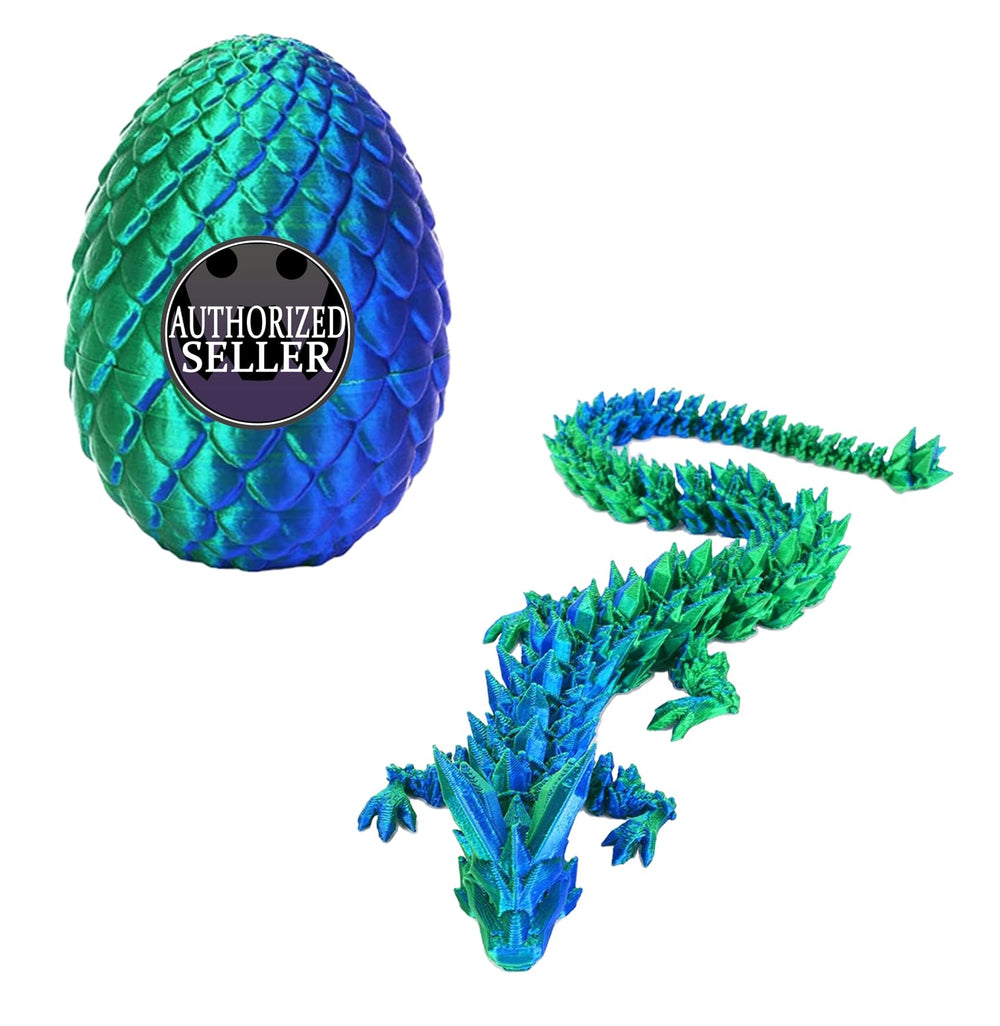 HEZUJ Dragon Egg green variant stands out in fantasy decor.