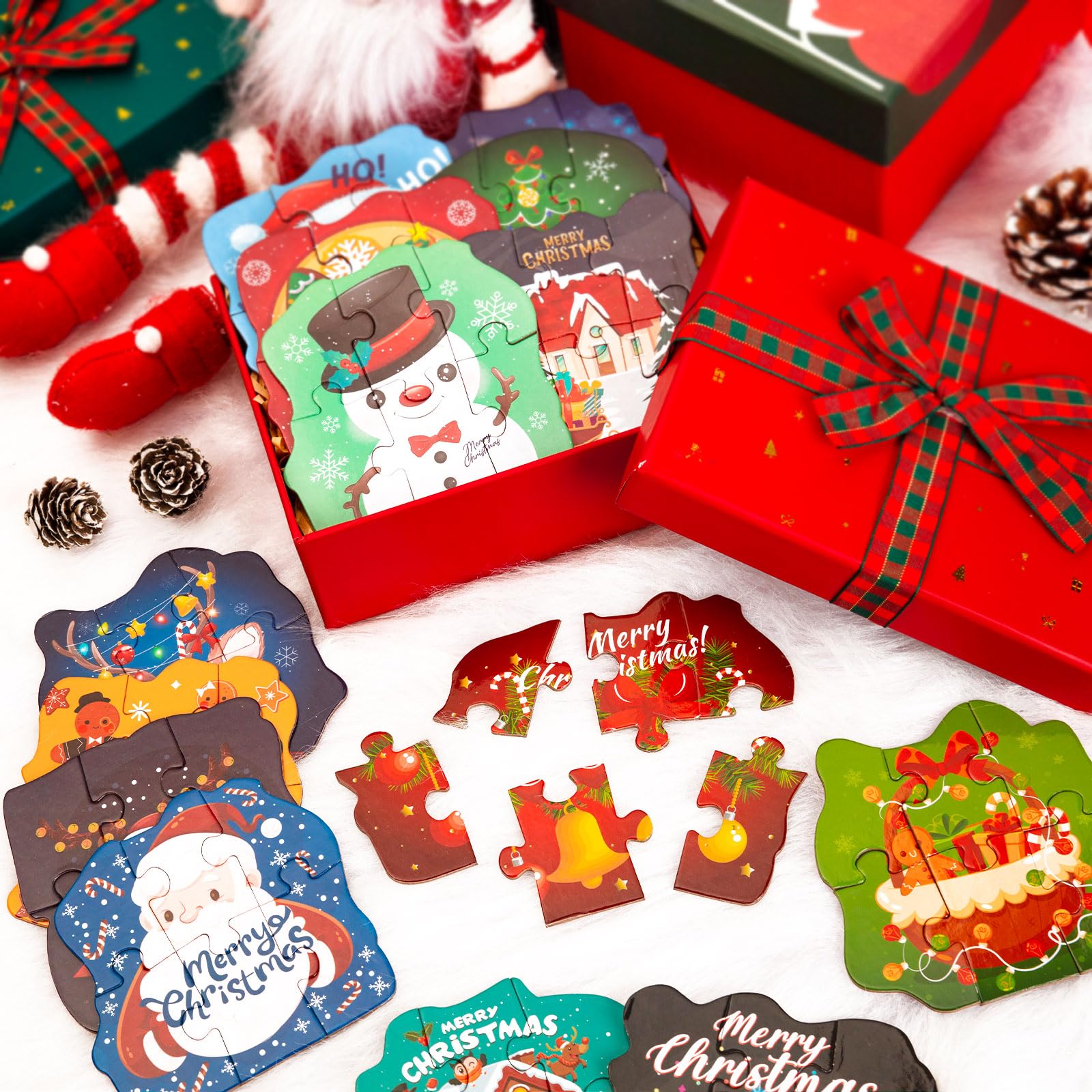 HFAYDZSW high-quality cardboard puzzles with vibrant colors and smooth edges