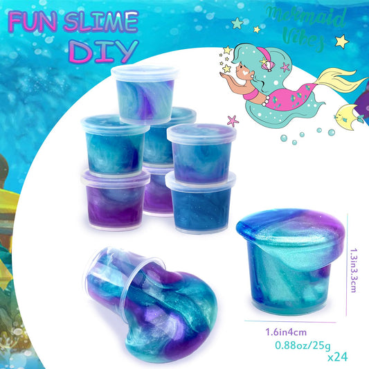 HFCHUPIN slime kit color variety supports arts and crafts and stress-relief play