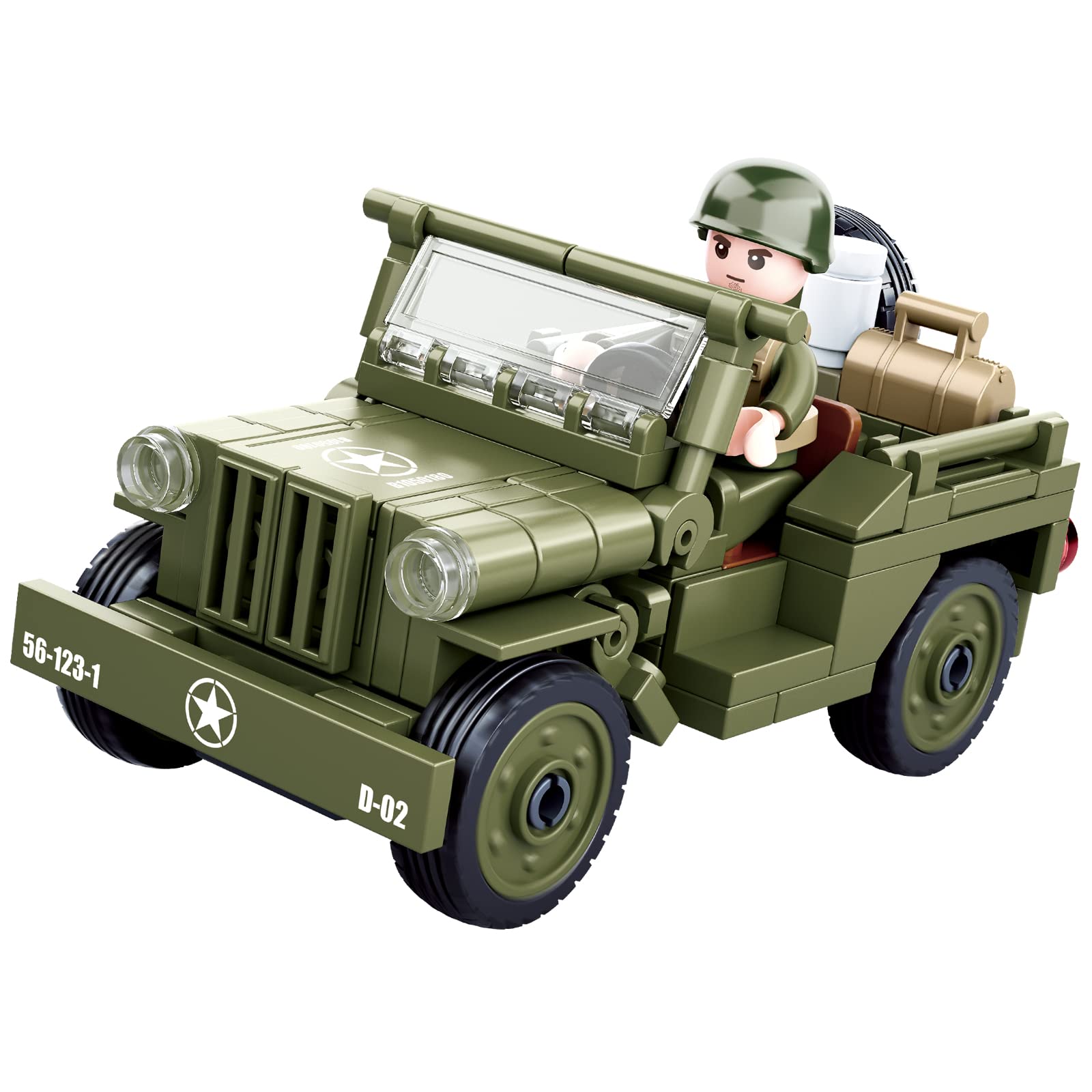 hhohio landing craft length model fits compact shelf display.