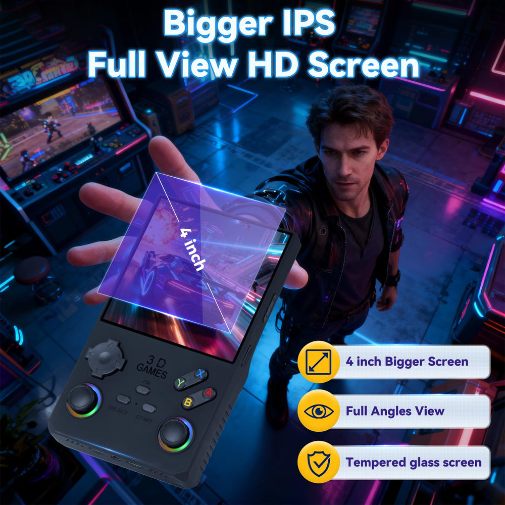 HHU V40 Max dual RGB backlit joysticks for precise control