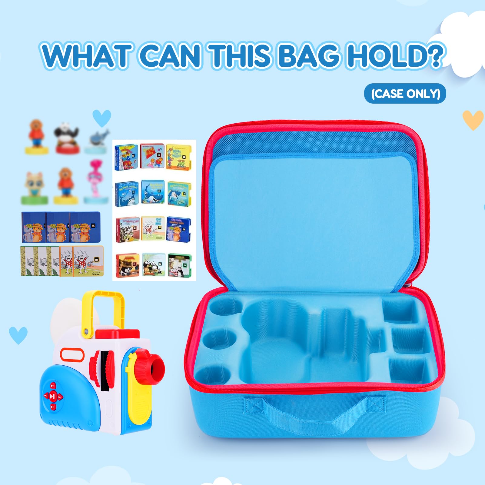 HHZ case features loose-leaf storage design for extended packing capacity.