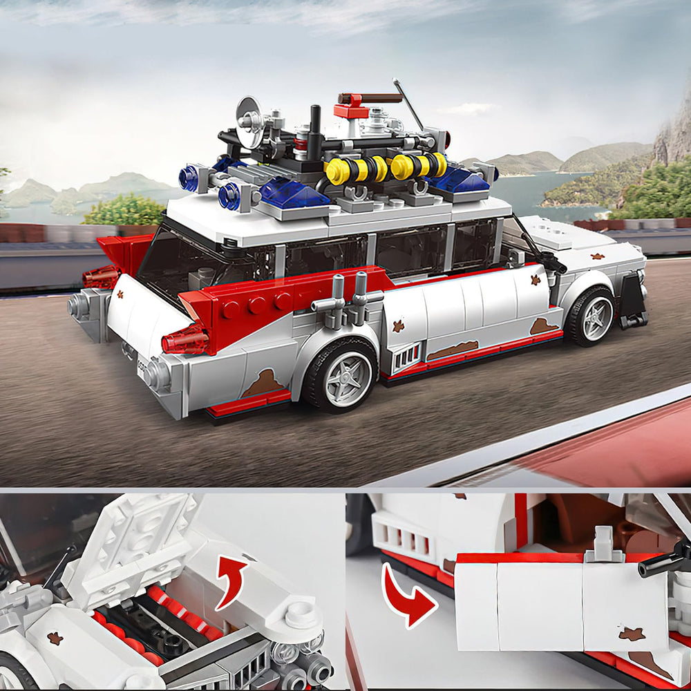 Hi-REEKE Buster ECTO-1 transparent display box, keeps the model showcased.
