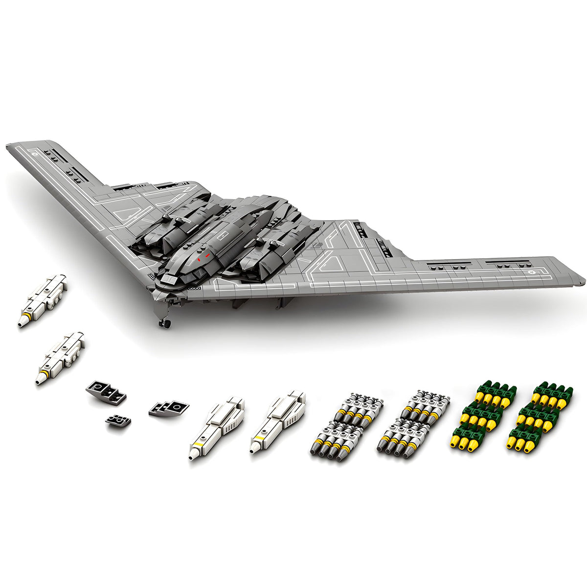 HI-REEKE Fighter Jet building set cover image sparks imaginative play and STEM interest.